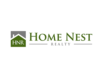 Home Nest Realty logo design by enzidesign