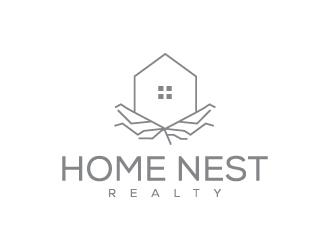 Home Nest Realty logo design by MUSANG