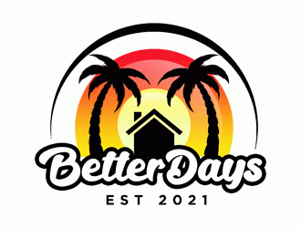 Better Days logo design by Bananalicious