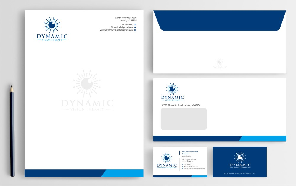 Dynamic Vision Therapy logo design by maspion