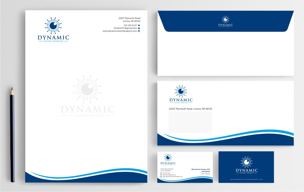 Dynamic Vision Therapy logo design by maspion