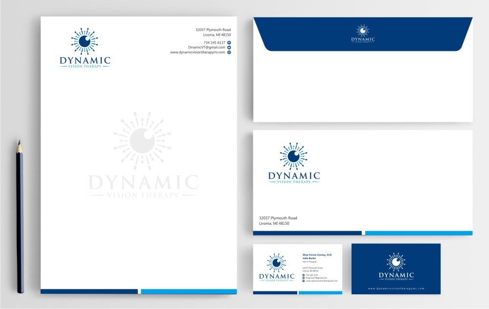 Dynamic Vision Therapy logo design by maspion