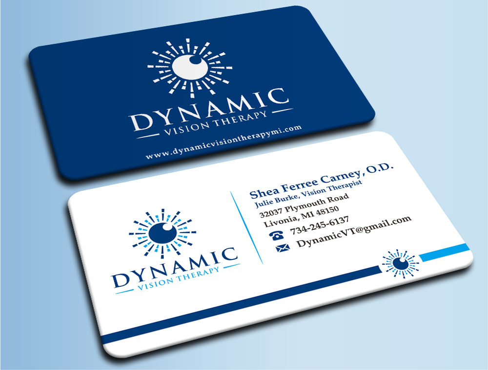 Dynamic Vision Therapy logo design by zizze23