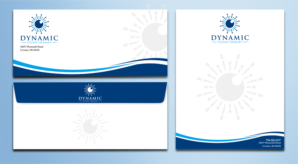 Dynamic Vision Therapy logo design by zizze23