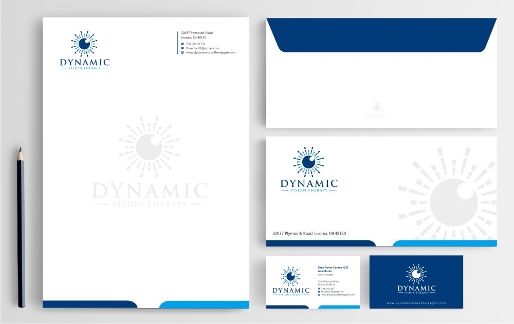 Dynamic Vision Therapy logo design by maspion