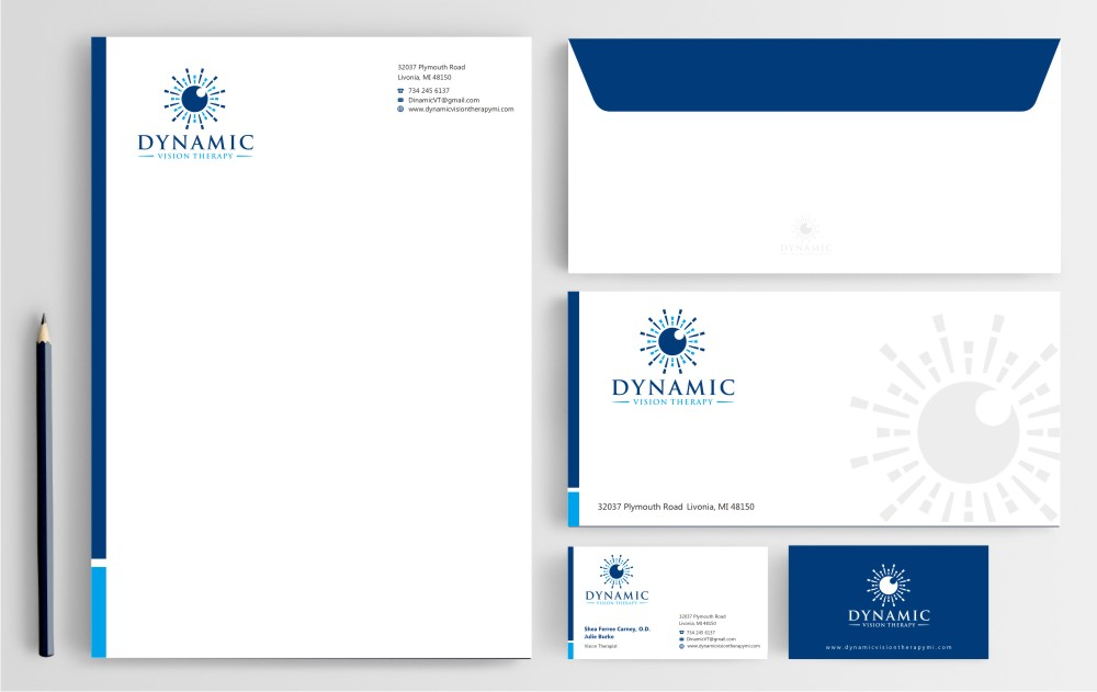 Dynamic Vision Therapy logo design by maspion