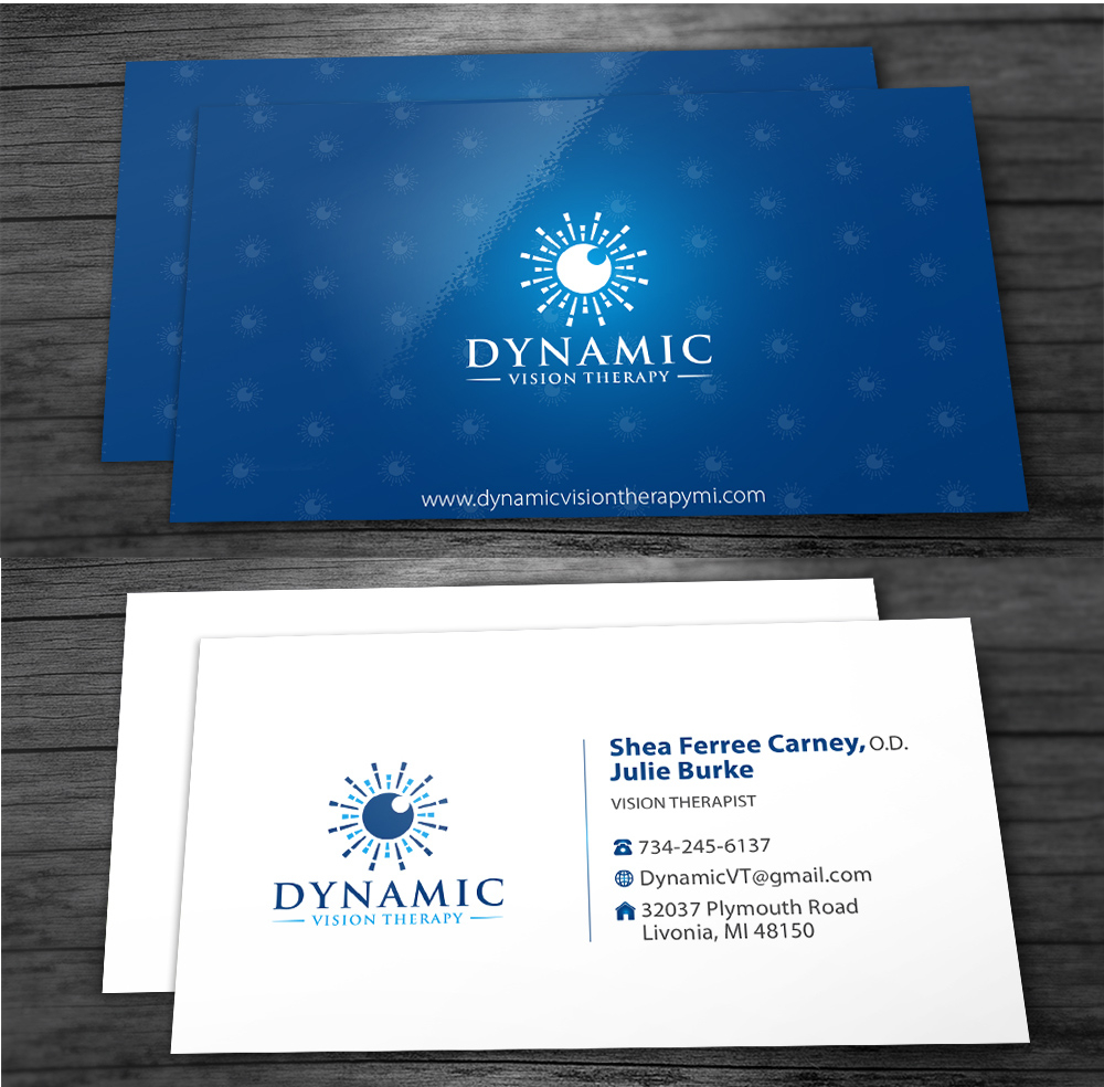 Dynamic Vision Therapy logo design by Sofia Shakir