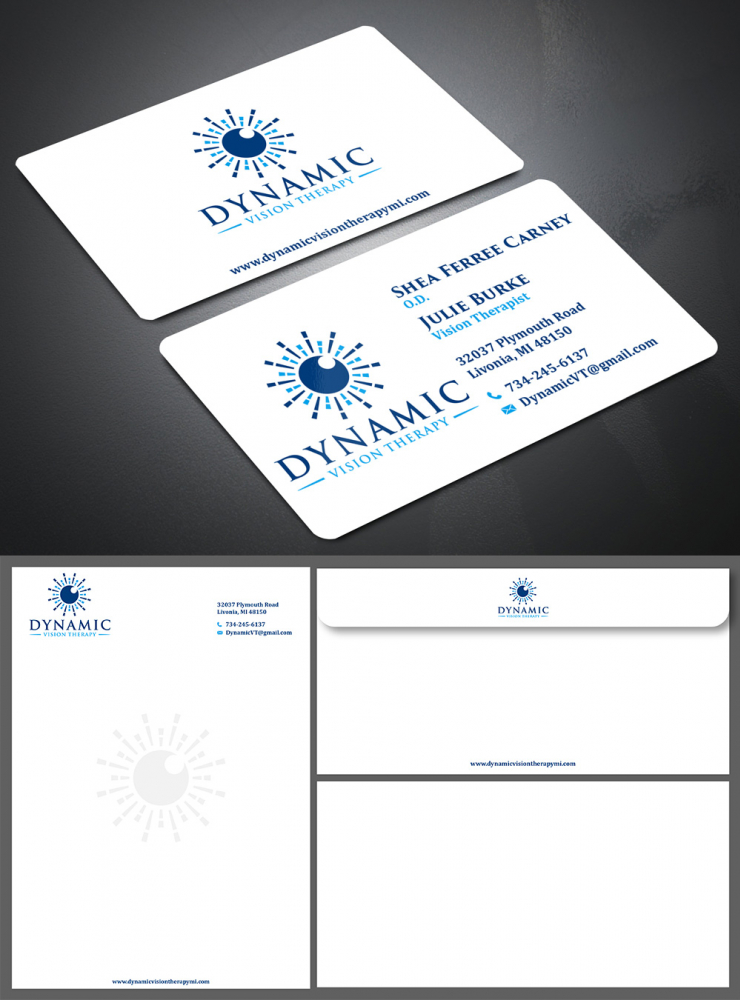 Dynamic Vision Therapy logo design by Gelotine