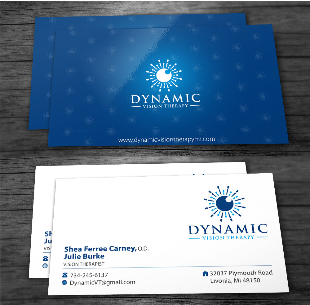 Dynamic Vision Therapy logo design by Sofia Shakir