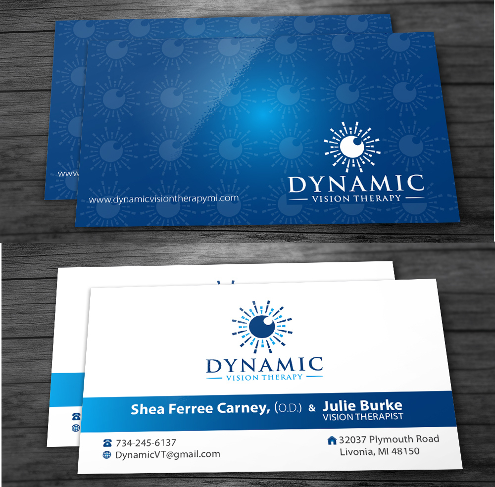 Dynamic Vision Therapy logo design by Sofia Shakir