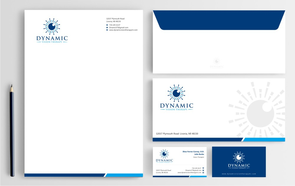 Dynamic Vision Therapy logo design by maspion