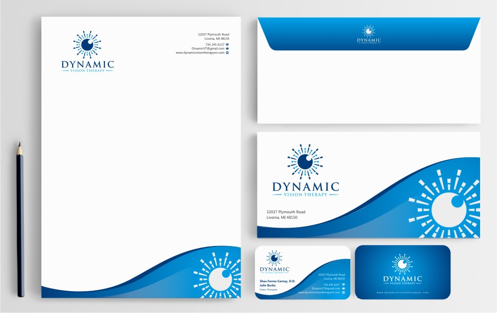 Dynamic Vision Therapy logo design by maspion