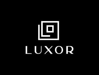 LUXOR logo design by logogeek