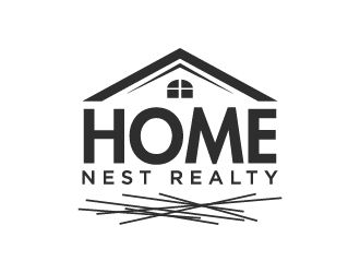 Home Nest Realty logo design by pilKB