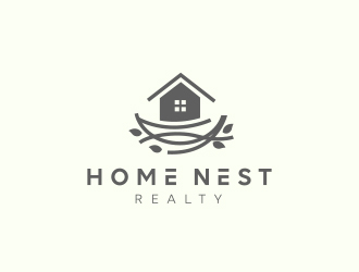 Home Nest Realty logo design by adm3