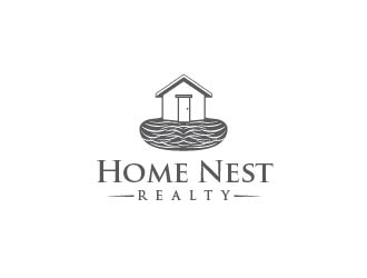 Home Nest Realty logo design by usef44