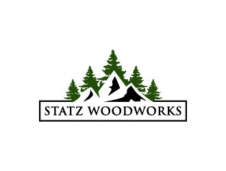 Statz Woodworks Logo Design