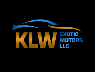 KLW EXOTIC MOTORS LLC  logo design by gateout