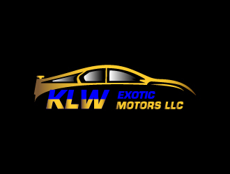 KLW EXOTIC MOTORS LLC  logo design by pilKB