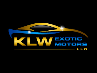 KLW EXOTIC MOTORS LLC  logo design by BrainStorming