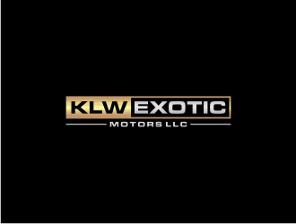 KLW EXOTIC MOTORS LLC  logo design by johana