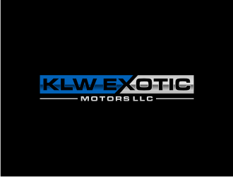 KLW EXOTIC MOTORS LLC  logo design by johana