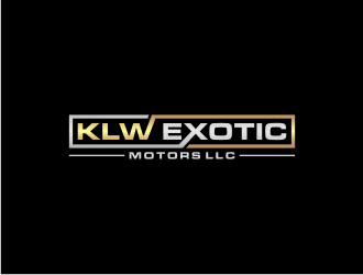 KLW EXOTIC MOTORS LLC  logo design by johana