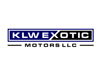 KLW EXOTIC MOTORS LLC  logo design by Zhafir