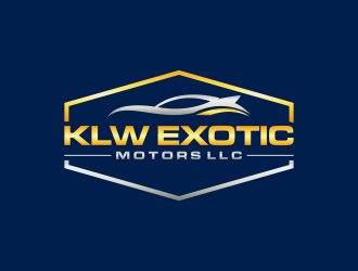 KLW EXOTIC MOTORS LLC  logo design by RIANW