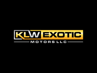 KLW EXOTIC MOTORS LLC  logo design by RIANW