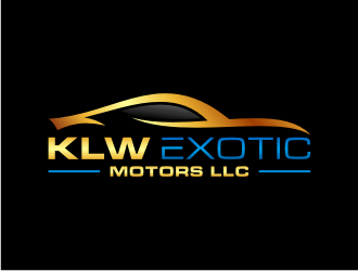 KLW EXOTIC MOTORS LLC  logo design by Wisanggeni