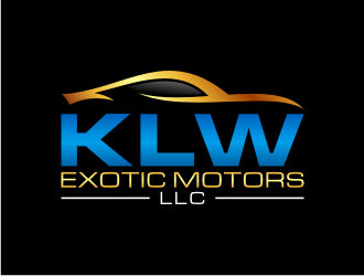 KLW EXOTIC MOTORS LLC  logo design by Wisanggeni