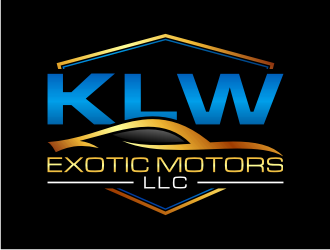 KLW EXOTIC MOTORS LLC  logo design by Wisanggeni