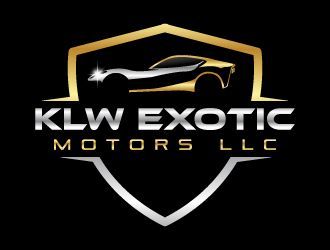 KLW EXOTIC MOTORS LLC  logo design by Suvendu