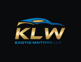 KLW EXOTIC MOTORS LLC  logo design by dollarpush