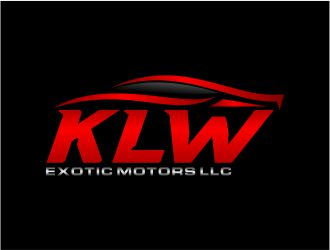 KLW EXOTIC MOTORS LLC  logo design by fadlan