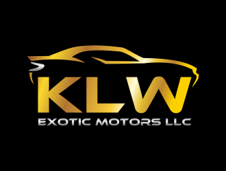 KLW EXOTIC MOTORS LLC  logo design by GassPoll