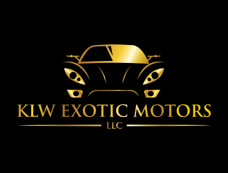 KLW EXOTIC MOTORS LLC  logo design by GassPoll