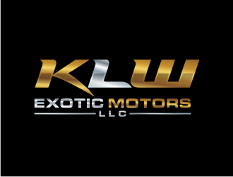 KLW EXOTIC MOTORS LLC  logo design by Artomoro