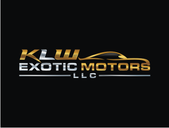 KLW EXOTIC MOTORS LLC  logo design by Artomoro