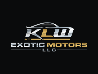 KLW EXOTIC MOTORS LLC  logo design by Artomoro