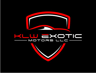 KLW EXOTIC MOTORS LLC  logo design by puthreeone