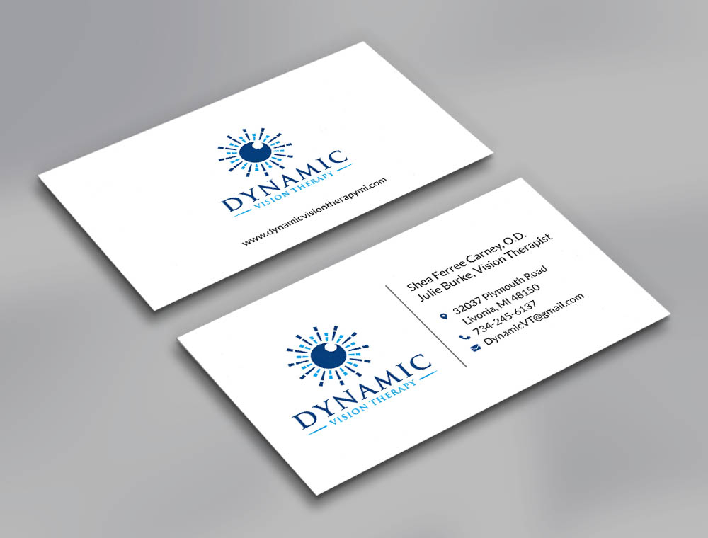 Dynamic Vision Therapy logo design by fritsB