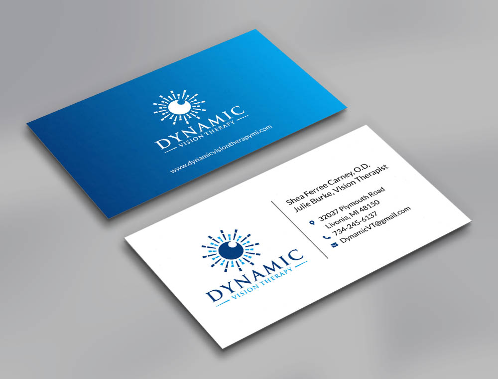 Dynamic Vision Therapy logo design by fritsB