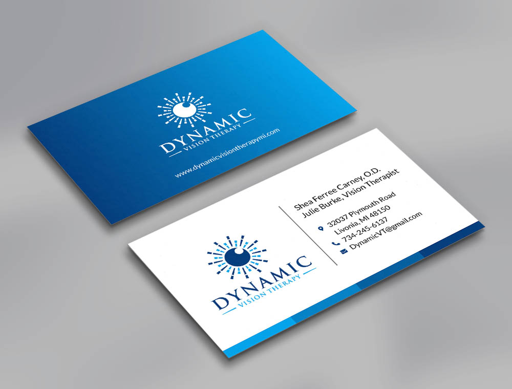 Dynamic Vision Therapy logo design by fritsB