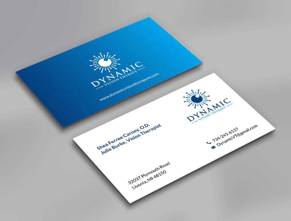 Dynamic Vision Therapy logo design by fritsB