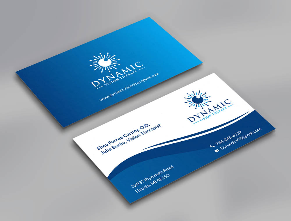 Dynamic Vision Therapy logo design by fritsB