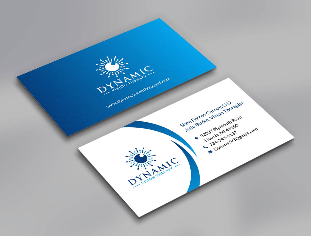 Dynamic Vision Therapy logo design by fritsB