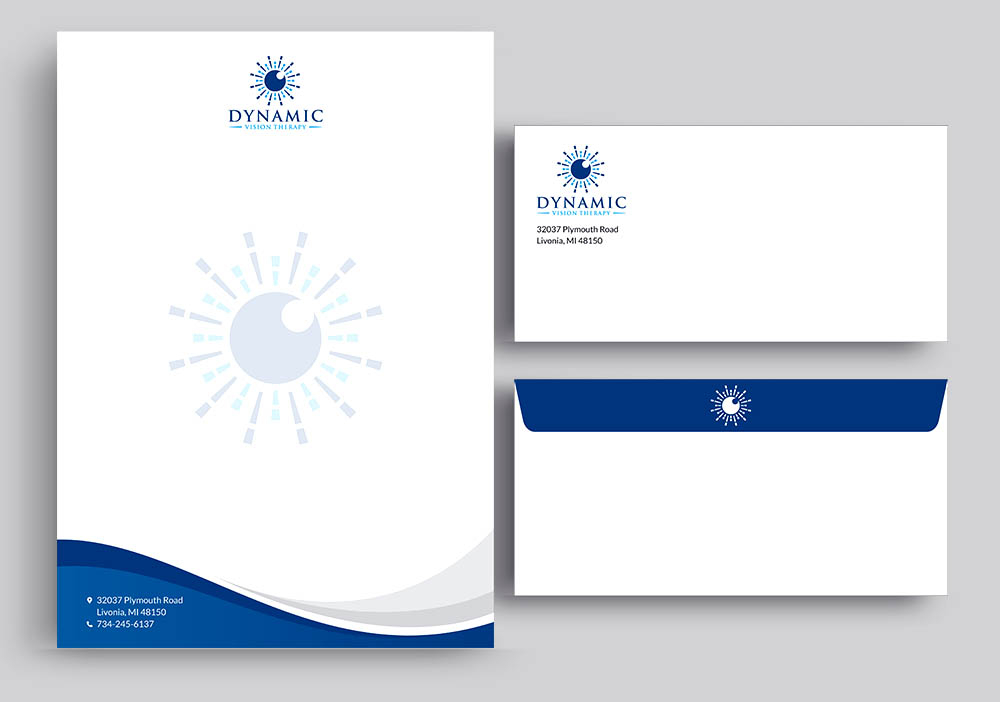 Dynamic Vision Therapy logo design by fritsB