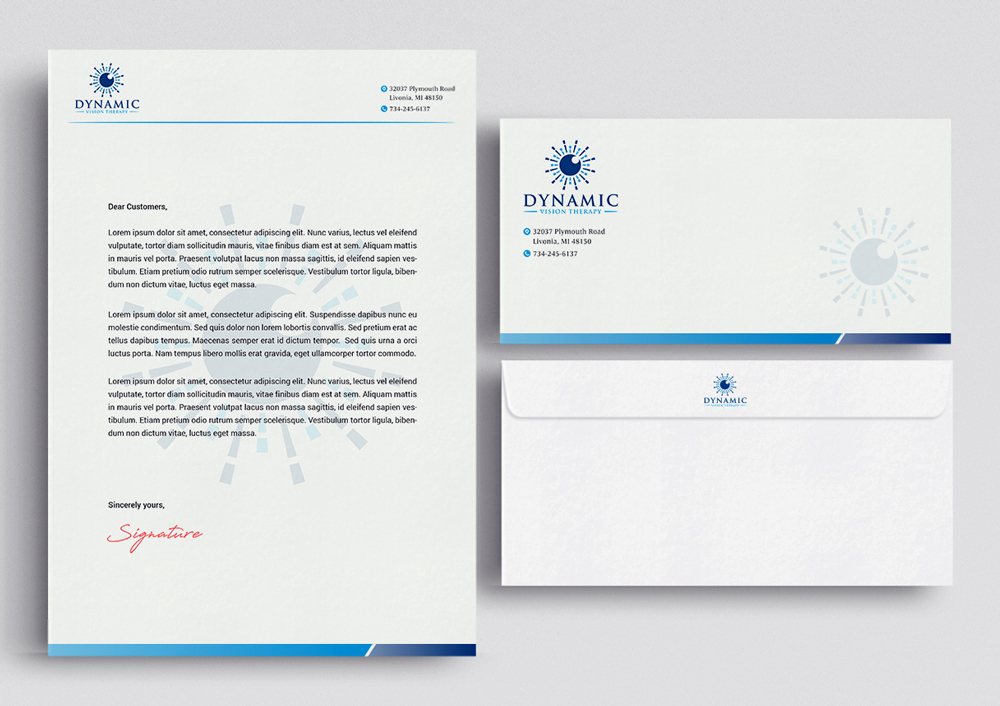 Dynamic Vision Therapy logo design by KHAI